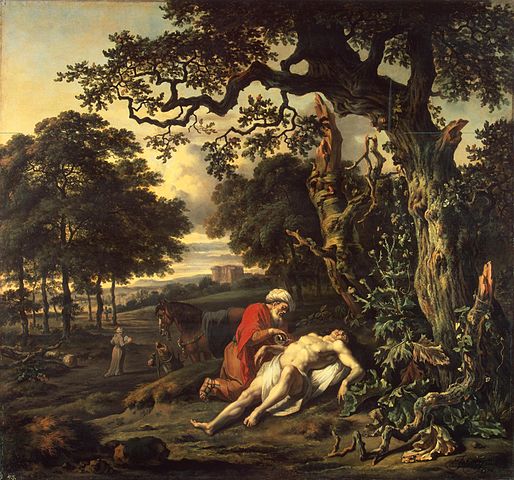 The Parable of the Good Samaritan - Jan Wijnants (1670)